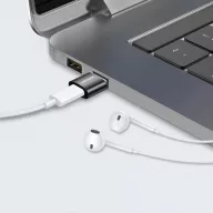 Joyroom S-H152 USB-A-USB-C adapter fekete (2db)