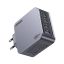 Ugreen Nexode Pro USB-A + 3x USB-C hálózati töltő adapter, GaN, 160W, szürke