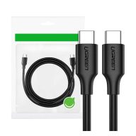 Ugreen USB-C gyorstöltő kábel, 60W, 1m, fekete