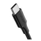 Ugreen USB-C gyorstöltő kábel, 60W, 1m, fekete