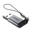 Ugreen USB-A 3.0 USB-C 3.1 adapter, PD, szürke