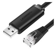 Ugreen CM204 USB-A - RJ45 konzolkábel 1,5m, fekete