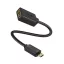 Ugreen 20134 Micro HDMI-HDMI adapter, 20cm, fekete