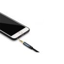 Ugreen AV122 3.5mm AUX mini jack kábel, 1.5m, fekete