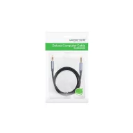 Ugreen AV122 3.5mm AUX mini jack kábel, 1.5m, fekete