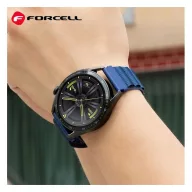   Forcell F-Design FS05 Samsung Galaxy Watch 22mm szíj, sötétkék