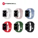 Forcell F-Design FA01 Apple Watch 38/40/41mm szíj, fehér