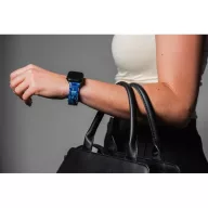   Forcell F-Design FA04 Apple Watch 38/40/41mm márvány mintás szíj, kék