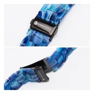   Forcell F-Design FA04 Apple Watch 38/40/41mm márvány mintás szíj, kék