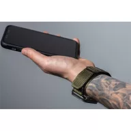   Forcell F-Design FA05 Apple Watch 42/44/45/49mm nylon szíj, zöld