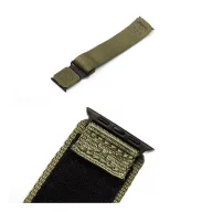   Forcell F-Design FA05 Apple Watch 42/44/45/49mm nylon szíj, zöld
