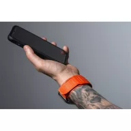  Forcell F-Design FA05 Apple Watch 38/40/41mm nylon szíj, narancssárga