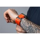 Forcell F-Design FA05 Apple Watch 38/40/41mm nylon szíj, narancssárga