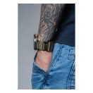 Forcell F-Design FA05 Apple Watch 38/40/41mm nylon szíj, zöld