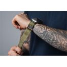 Forcell F-Design FA05 Apple Watch 38/40/41mm nylon szíj, zöld