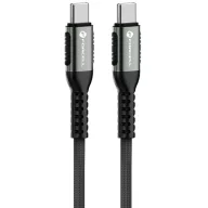   Forcell F-Energy C263 USB-C-USB-C tölto / adatkábel, QC4.0 PD 5A, 240W, 1,2m, fekete