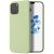 Xiaomi Mi 10 Lite 5G, Szilikon tok, Wooze Liquid Silica Gel, világoszöld