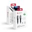 Forcell F-Energy C259 USB-C-Lightning töltő / adatkábel, PD 3A, 27W, 1,2m, fekete