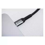   Forcell F-Energy C257 USB A-Lightning töltő / adatkábel, 2,4A, 12W, 1,2m, fekete