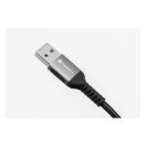 Forcell F-Energy C257 USB A-Lightning töltő / adatkábel, 2,4A, 12W, 1,2m, fekete