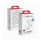 Forcell F-Energy TFK-TC-20WPD USB-C + USB-C-Lightning  töltő adapter kábellel, PD, QC4.0, 3A, 20W, fehér
