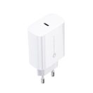 Forcell F-Energy TFK-TC-20WPD USB-C + USB-C-Lightning  töltő adapter kábellel, PD, QC4.0, 3A, 20W, fehér