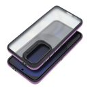 Neo Samsung Galaxy A15 5G / A15 4G kemény hátlap tok, átlátszó/lila