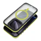 Neo iPhone 16 Pro Max MagSafe kompatibilis kemény hátlap tok, átlátszó/sárga