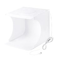 Puluz PU5023 LED fotósátor, 23cm, fehér