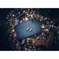   Tactical Book Tri Fold iPad Air ( 2020 / 2022 / 2024 / 2025 ), flip tok, fekete