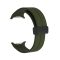 Samsung Galaxy Watch Ultra mágneses szilikon óraszíj, 24mm, sötétzöld