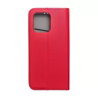 Motorola Edge 50 Neo mágneses flip tok, piros