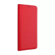 Motorola Edge 50 Neo mágneses flip tok, piros