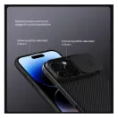 Nillkin CamShield Pro Apple iPhone 16 Pro mágneses műanyag hátlap tok,  kék