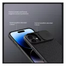 Nillkin CamShield Pro Apple iPhone 16 műanyag hátlap tok, fekete