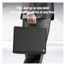 Nillkin Bumper Go iPad Pro 13 2024 / 2025 billentyűzetes hordozható tok háttérvilágítással, fekete