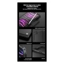 Nillkin Bumper Go iPad Air ( 2020 / 2022 / 2024 / 2025 ), billentyűzetes tok háttérvilágítással, fekete