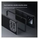 Nillkin CamShield Prop Xiaomi 14 mágneses tok kitámasztható kameravédő peremmel, fekete