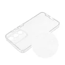 Clear 2mm Samsung A16 5G csillámos szilikon tok, átlátszó