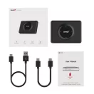 Carlinkit T2C vezeték nélküli adapter Tesla-hoz Apple Carplay/Android Auto, fekete