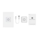 Carlinkit U2W MINI vezeték nélküli adapter Apple Carplay, fehér