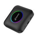Carlinkit TBOX PLUS LED vezeték nélküli adapter, 4G/64G, Apple Carplay/Android Auto, fekete