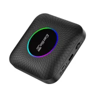   Carlinkit TBOX PLUS LED vezeték nélküli adapter, 4G/64G, Apple Carplay/Android Auto, fekete