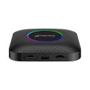 Carlinkit TBOX PLUS LED vezeték nélküli adapter, 4G/64G, Apple Carplay/Android Auto, fekete