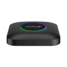 Carlinkit TBOX PLUS LED vezeték nélküli adapter, 4G/64G, Apple Carplay/Android Auto, fekete