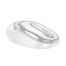 Hoco GM34 wireless vezeték nélküli egér, 2,4G 1600dpi, szürke-fehér