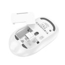 Hoco GM25 wireless vezeték nélküli egér, 2,4G 1600dpi, fehér