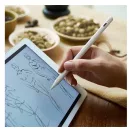 Hoco aktív kapacitív érintő ceruza iPad készülékhez, 130mAh, fehér (2018 után megjelent iPadekhez)