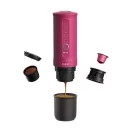 Outin Nano hordozható/mobil kávéfőző, max. 5db kapszula, 7500mAh akkumulátor, piros (Nespresso)