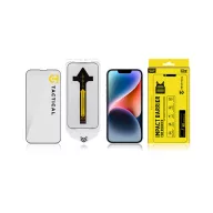   Tactical Impact Barrier Apple iPhone 17E / 16E / 14 / 13 / 13 Pro tempered glass kijelzővédő fólia felhelyező kerettel